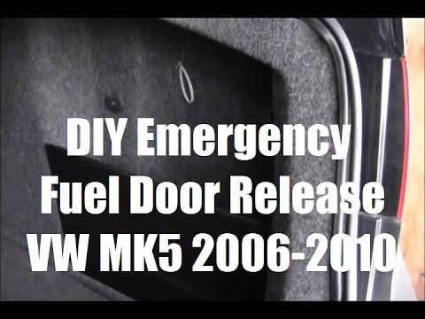2006 VW Jetta Fuel Door Release