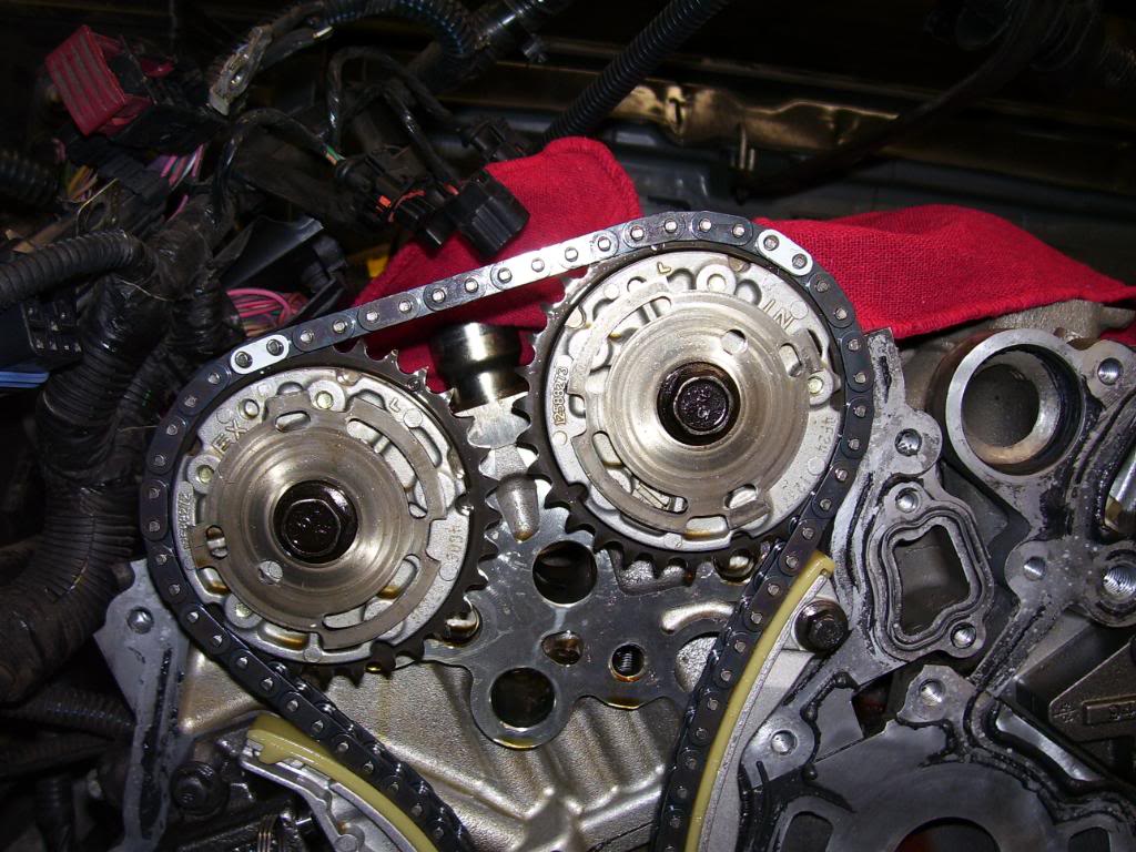 2007 Cadillac CTS 3.6 Timing Chain Marks