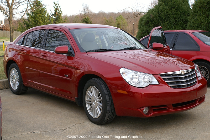 2008 Chrysler Sebring Red