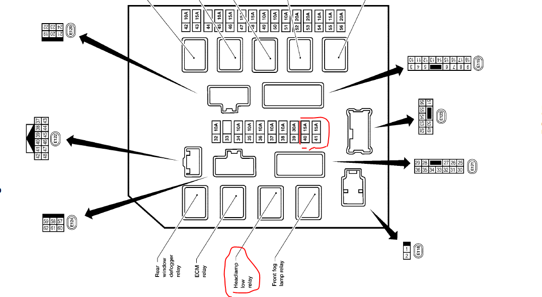 2010 Nissan Altima Fuse Diagram Wiring Diagrams