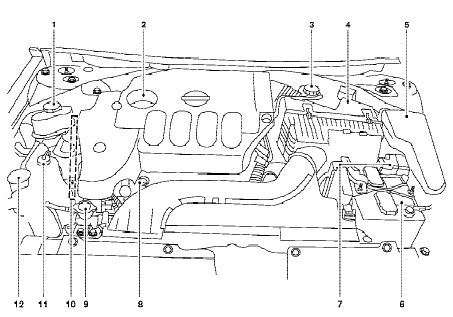 2009 Nissan Altima Engine Diagram