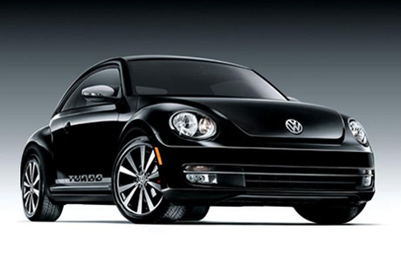 2012 Volkswagen Beetle Turbo Black