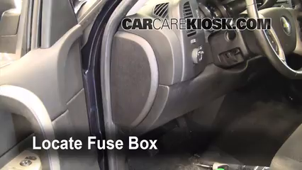 2014 Chevy Silverado Fuse Box Location