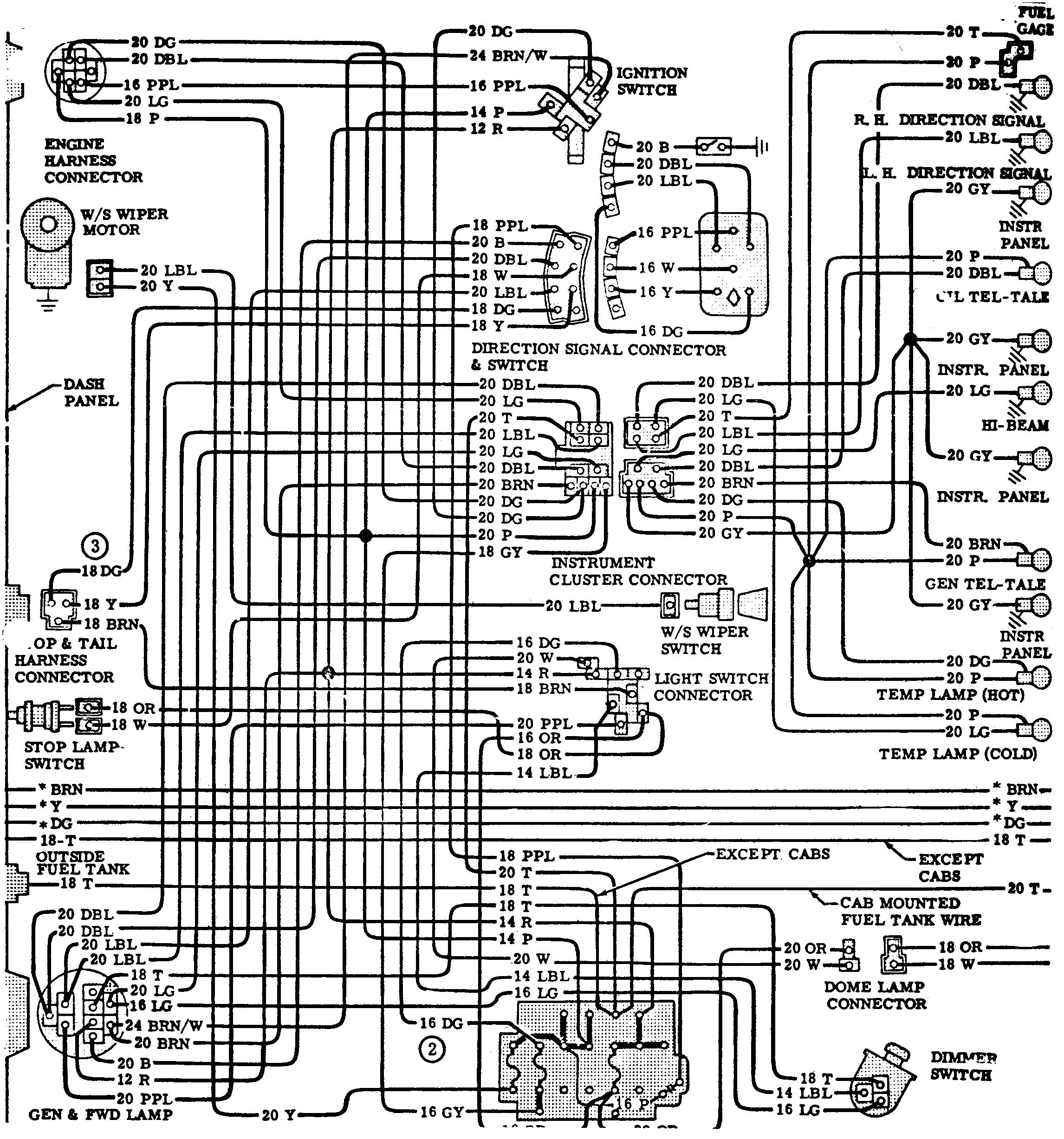 65 Chevy Truck Wiring Diagram