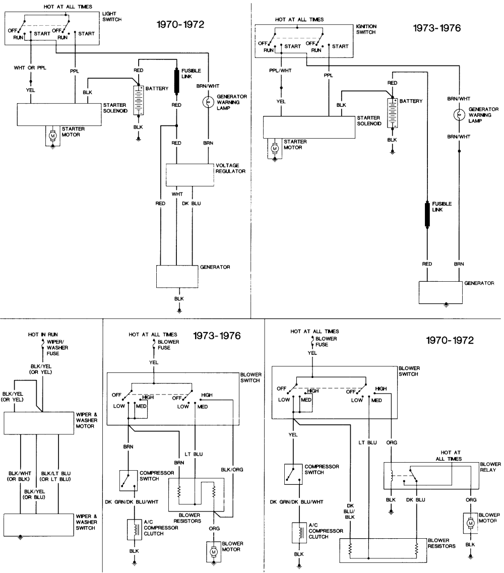 76 Chevy K20 Ignition Wiring Diagram