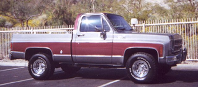 76 Chevy Short Bed Truck