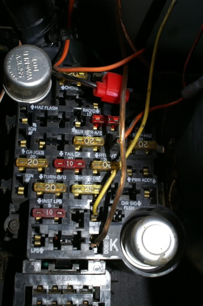 1975 Chevy Truck Fuse Box Diagram