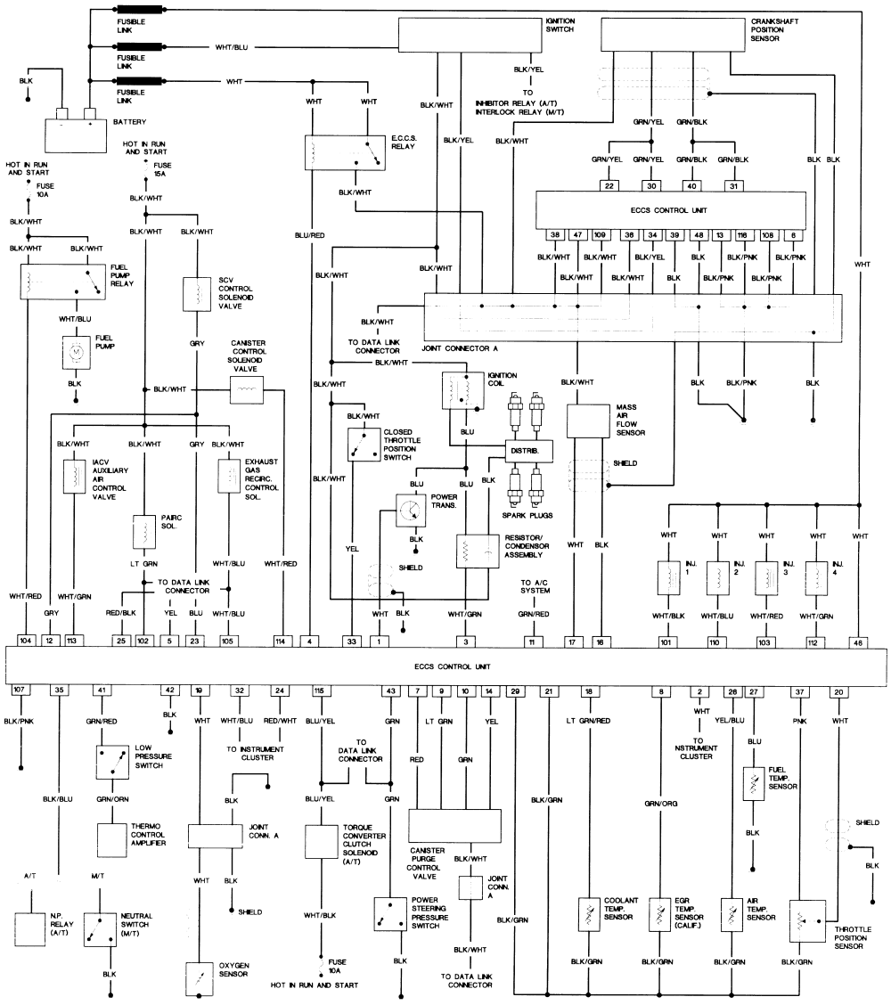 95 Nissan Pickup Wiring Diagram