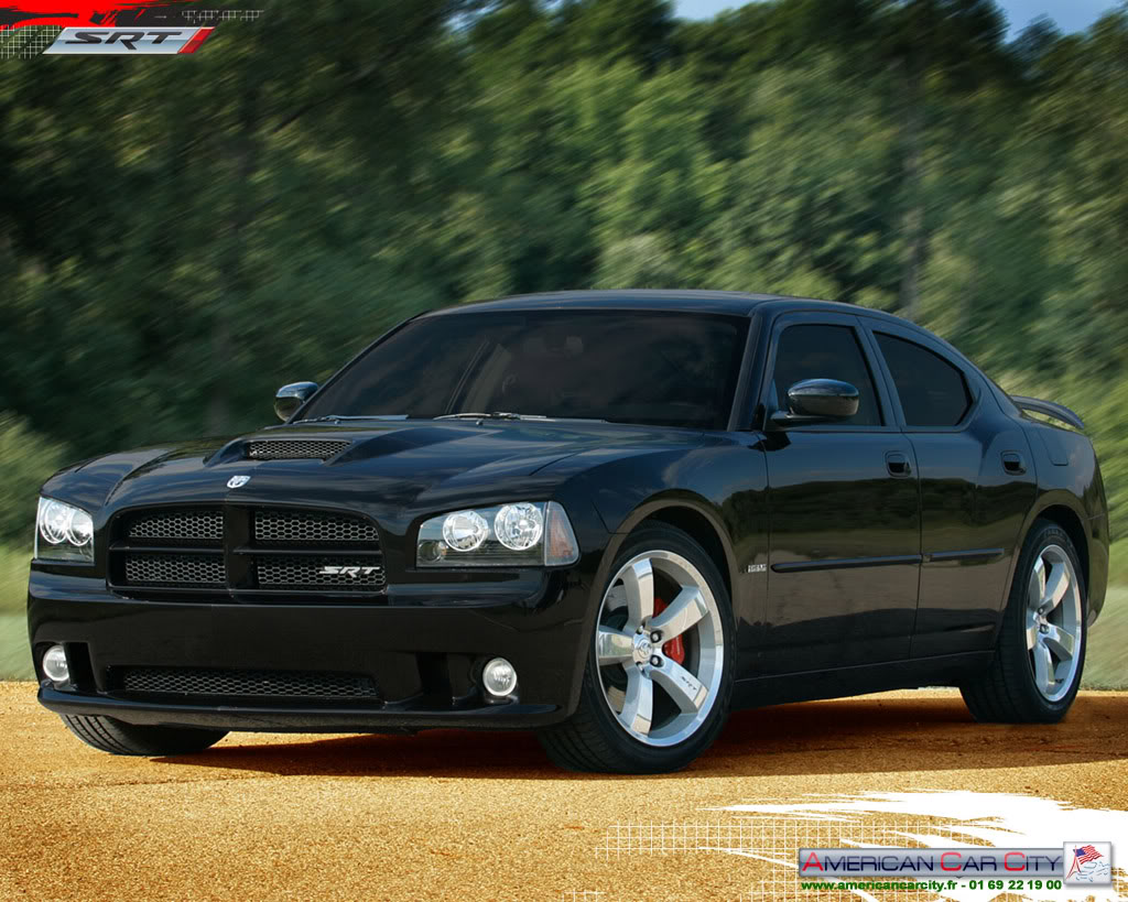 Black Dodge Charger Car