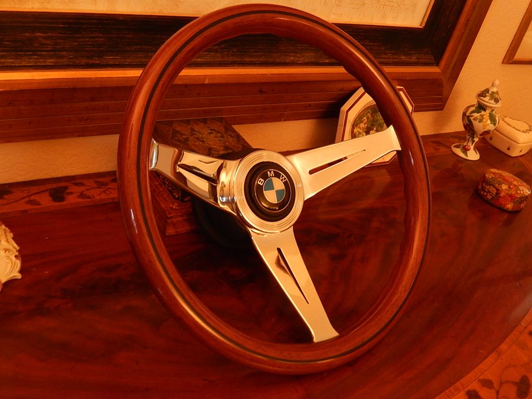 BMW Wood Steering Wheel