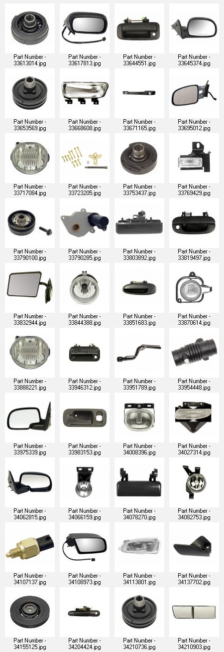 Chevy Auto Parts Catalog