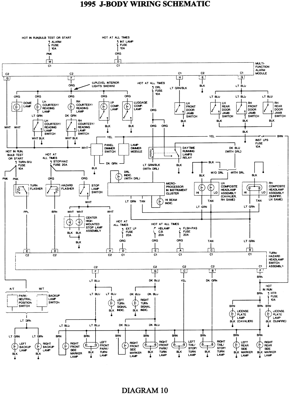 Chevy Cavalier Wiring Diagram