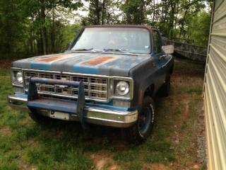 Chevy Truck 1978 Pickup 4wd Stepside C10