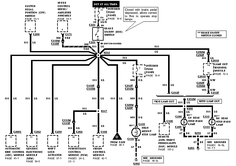 Dodge Tail Light Wiring Diagram