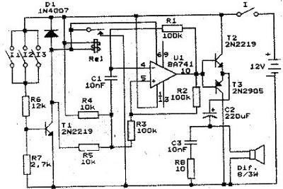 Electronic Circuits Projects Diagrams