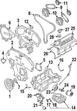 Engine Timing Engine Timing Chain Kit Fits Infiniti Nissan Fx35 Altima