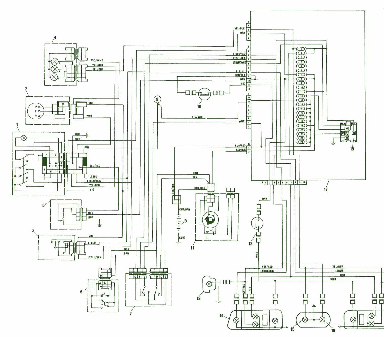 Fiat X1 9 Wiring Diagrams