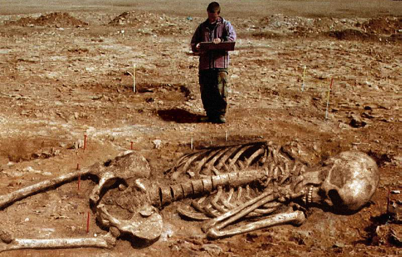 Giant Human Skeletons Found in Greece