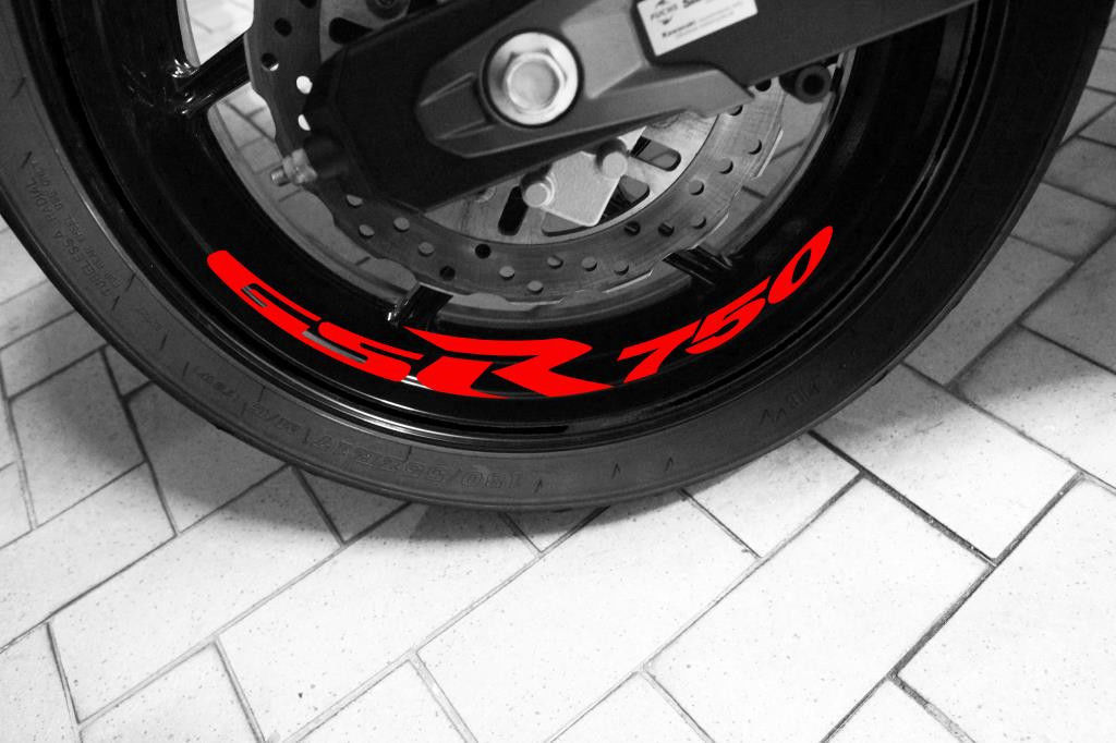 Honda Motorcycle Wheel Decals