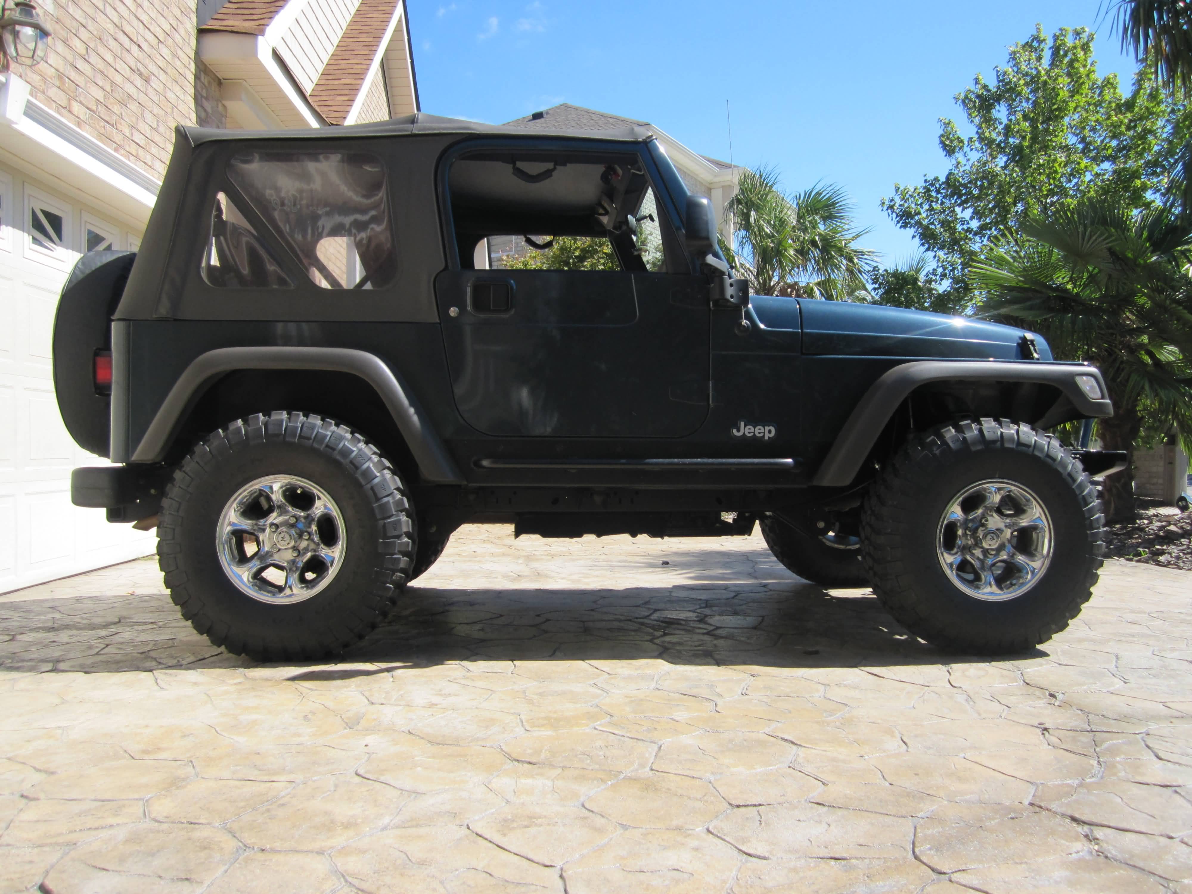 Jeep Wrangler TJ with 33 Inch Tires