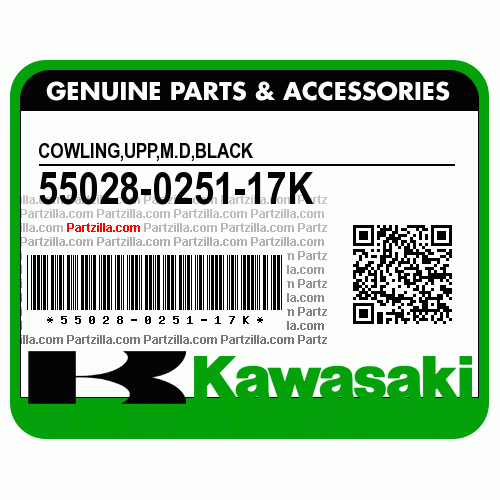 Kawasaki OEM Parts Drive Belt Diagram