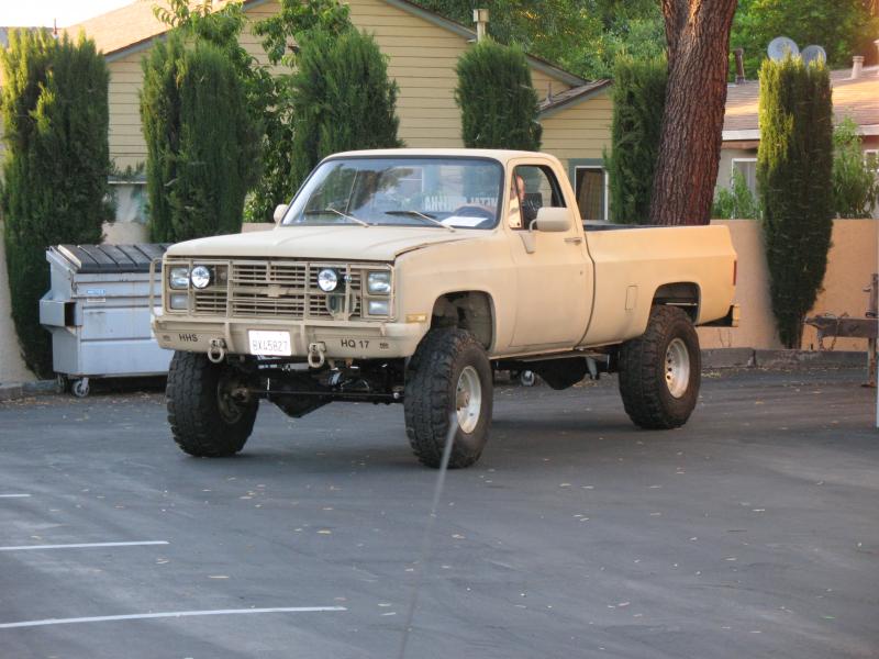 Lifted Square Body Chevy
