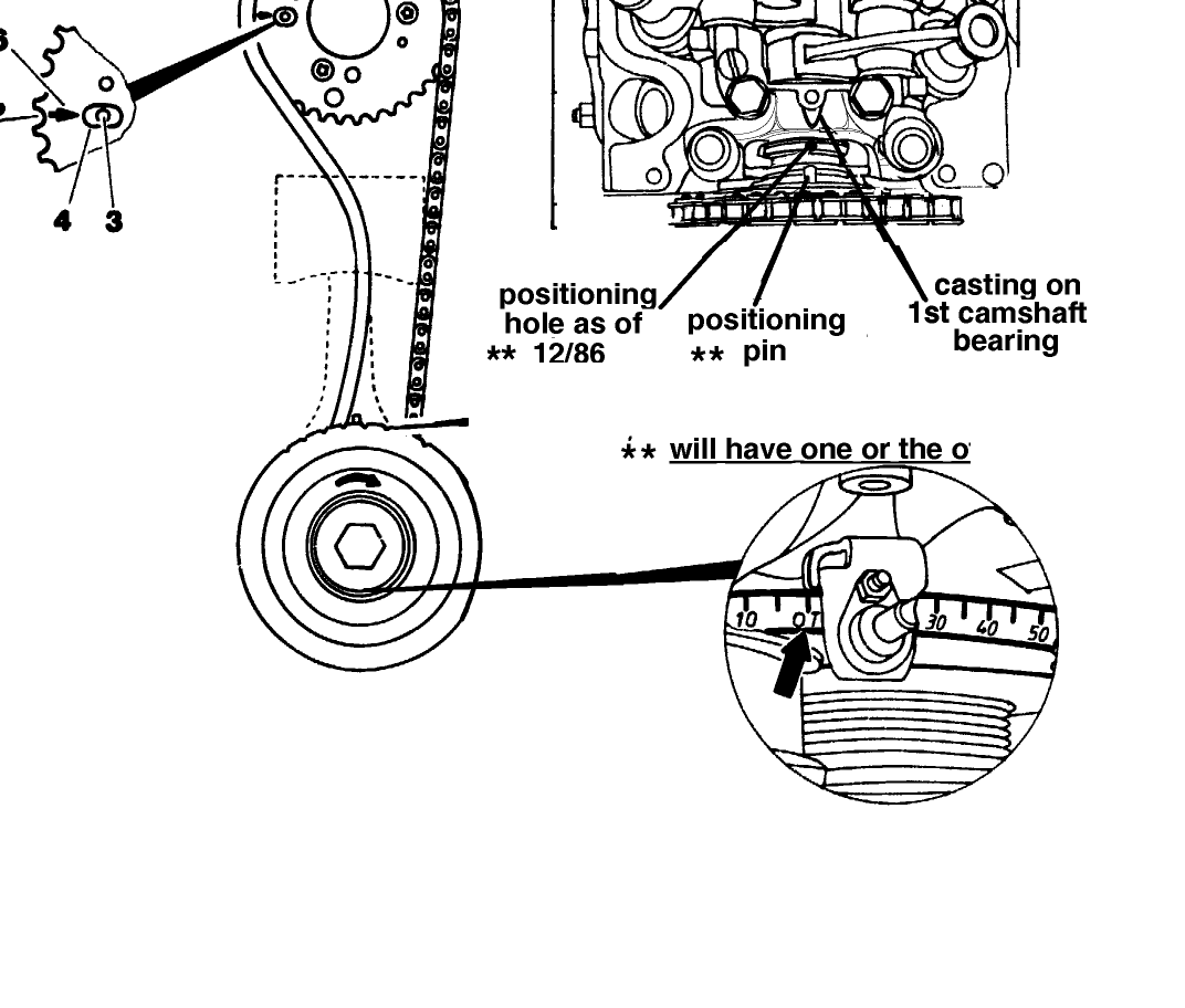 Mercedes Timing Marks Diagram