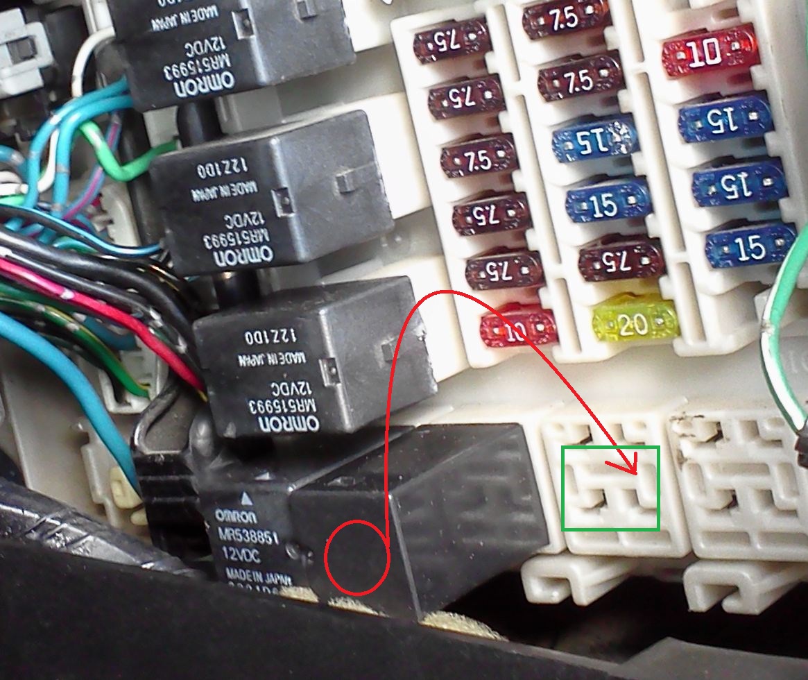 2004 Mitsubishi Galant Fuse Box Questions With Pictures