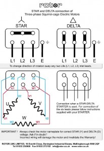 Motor Star Delta Connection