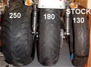 Motorcycle Tire Size Chart