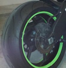Motorcycle Wheel Decals