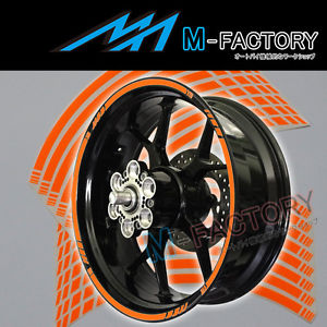 Motorcycle Wheel Stripes Decals