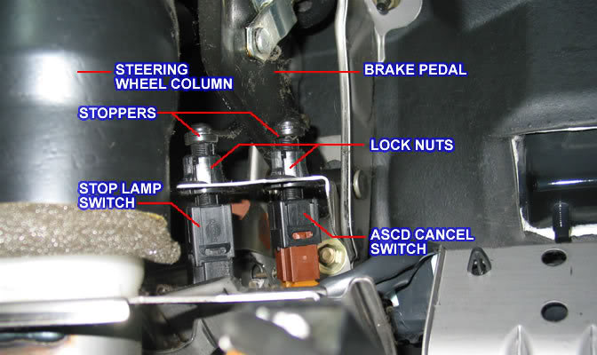 Nissan Altima Brake Light Switch