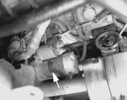 Nissan Altima Starter Location