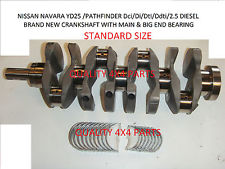 Nissan Navara Pathfinder DCi 2.5 YD25 D22 TDI Crankshaft+1co nrod+ f