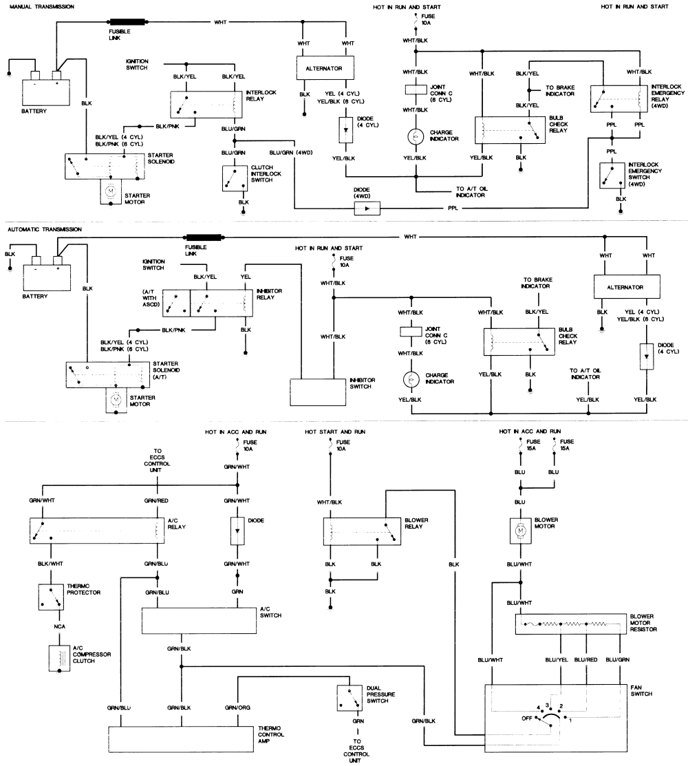 Nissan Pathfinder Wiring Diagram