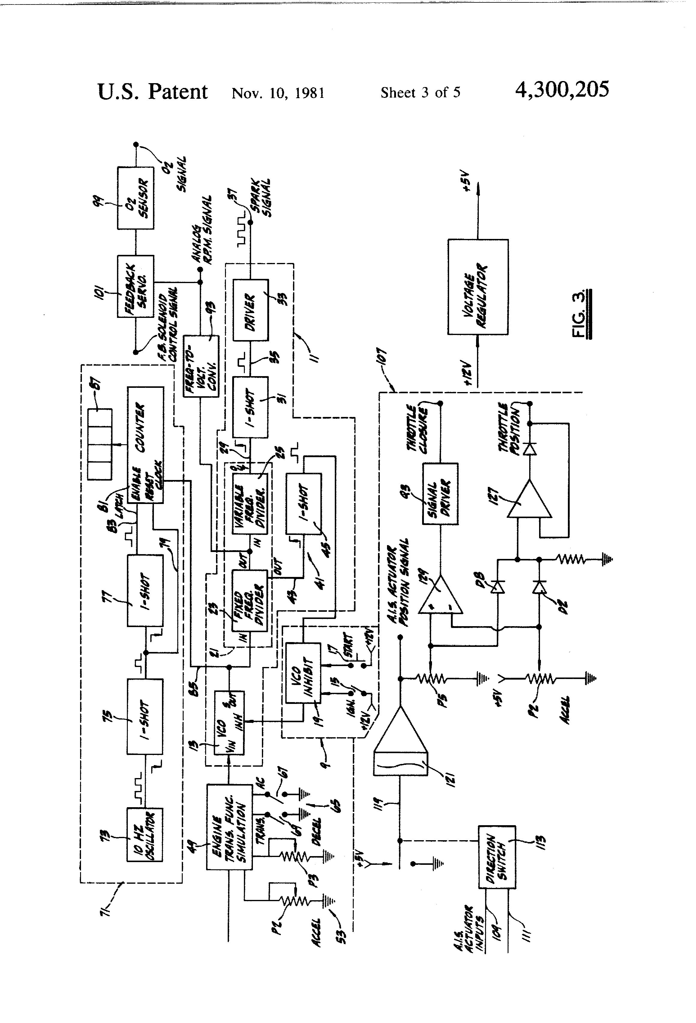 Patent US4300205  Automative engine simulating apparatus  Google