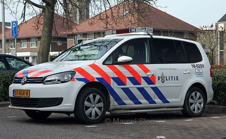 Police Car Photos  Politie ZuidHollandZuid VW Touran