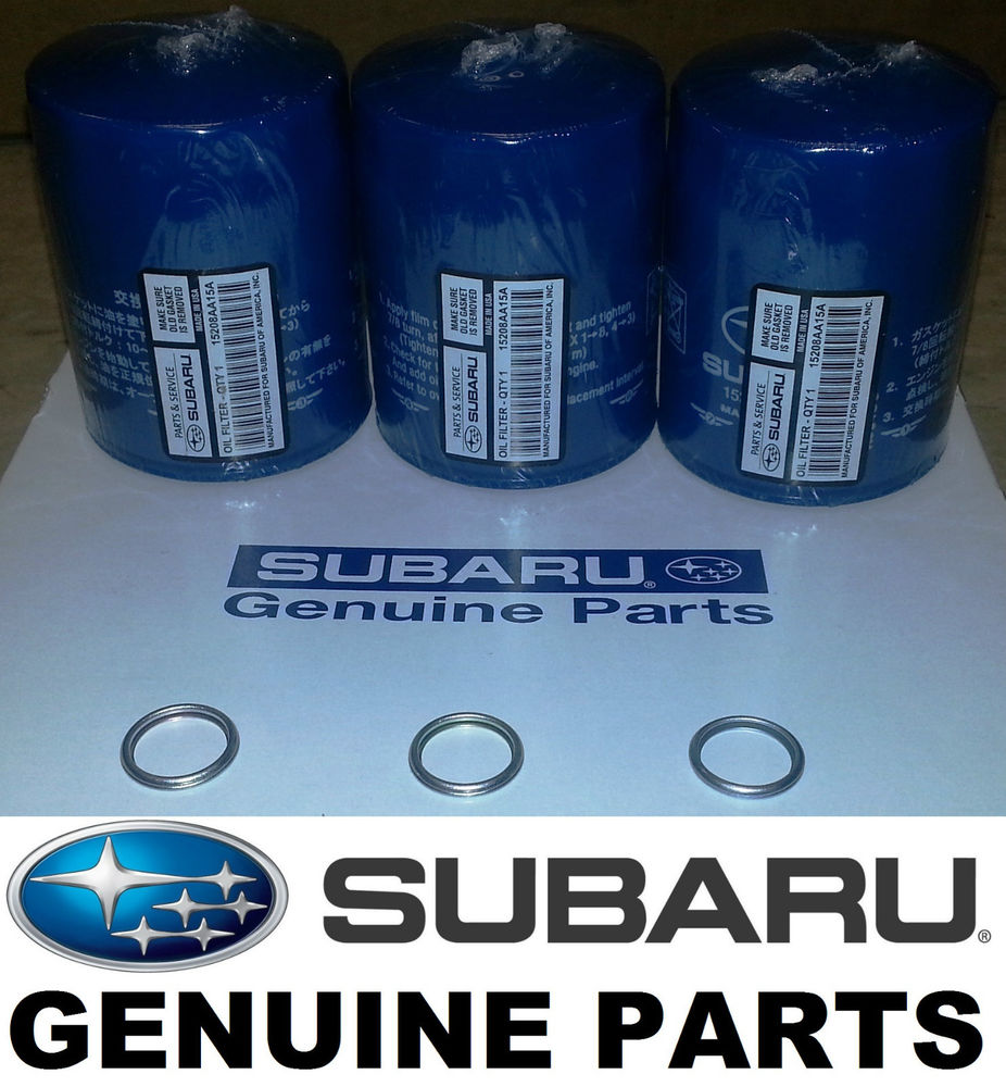 Subaru Engine Oil Filter Crush Gasket 12 Pack 15208AA15A | eBay