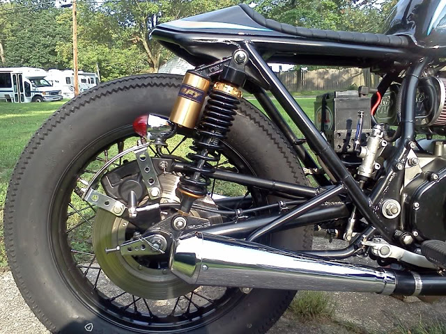 Suzuki GS 550 Bobber, Flat Bobber, Brat Style, Bobber, Cafe Racer