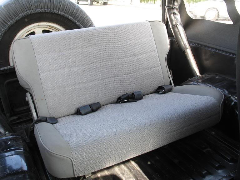 Suzuki Samurai Back Seat
