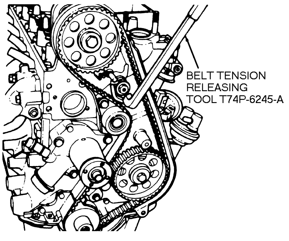 Timing Belt Tensioner Tool Ford