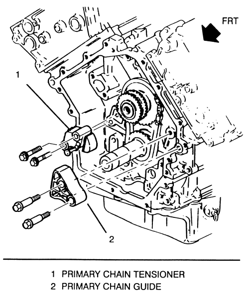 Timing for a 2000 Cadillac DeVille North Star Engine Diagram