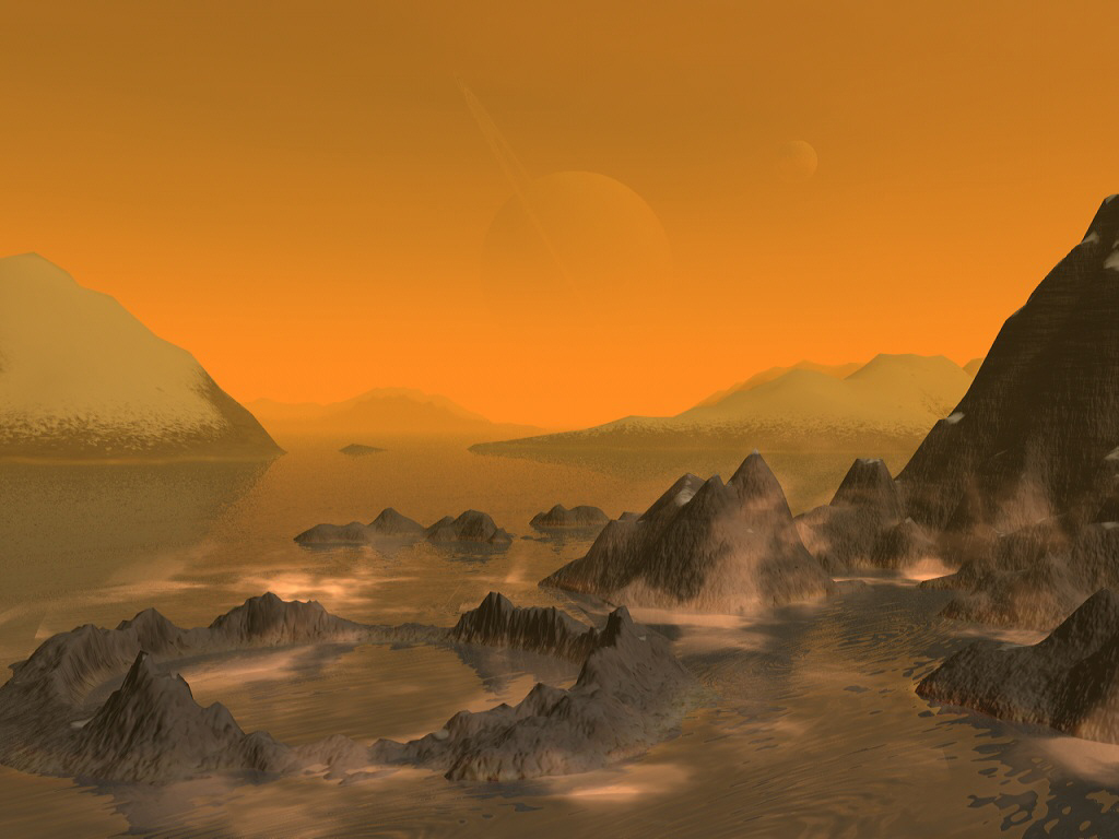 Titan Moon Weather