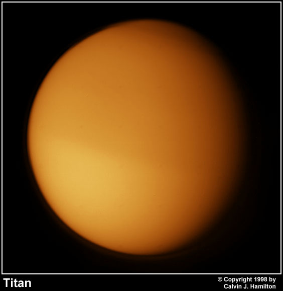 Titan Saturn Moon