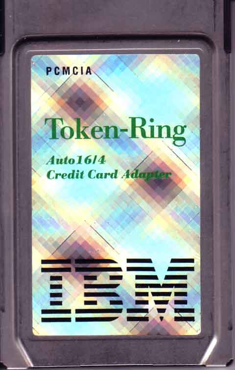 Token Ring PCMCIA adaptorq