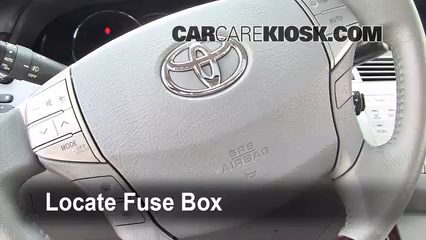 Toyota Camry Fuse Box Diagram