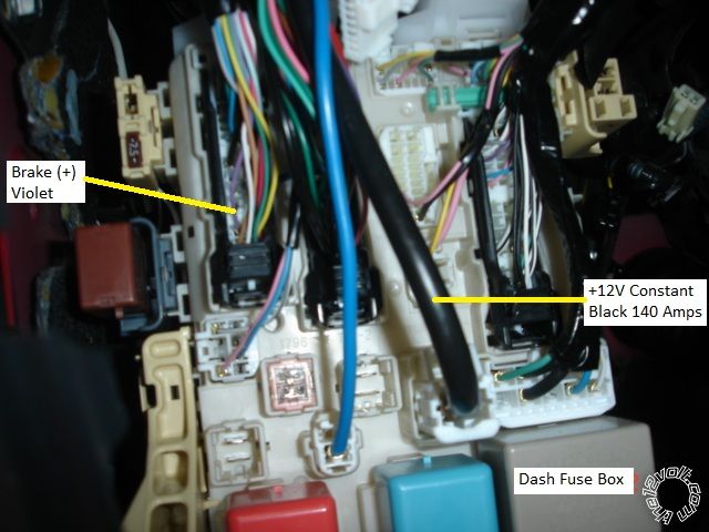 Toyota Camry Fuse Box Location
