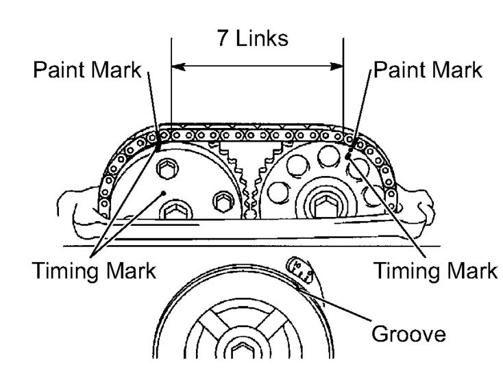 Toyota Camry Timing Chain Diagram