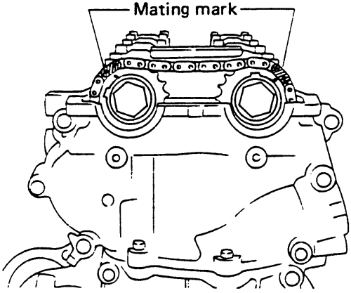 Toyota Timing Chain Marks